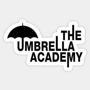 The Umbrella Academy Logo - Black Sticker